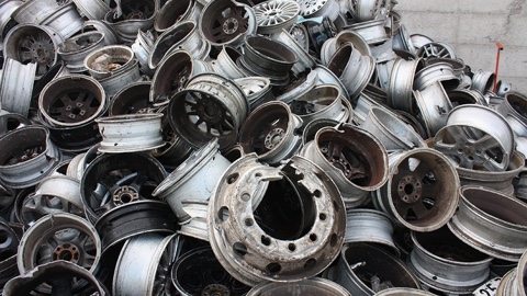 Recupero rottami ferrosi